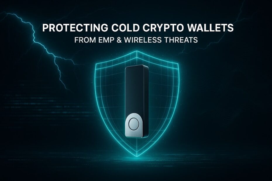 Protecting Cold Crypto Wallets from EMP and Wireless Threats